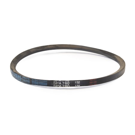 D&D SPA760 Metric V-Belt, 760mm Outside Length, 13 mm Top Width, 10 mm Thickness, 1 Ribs SPA760